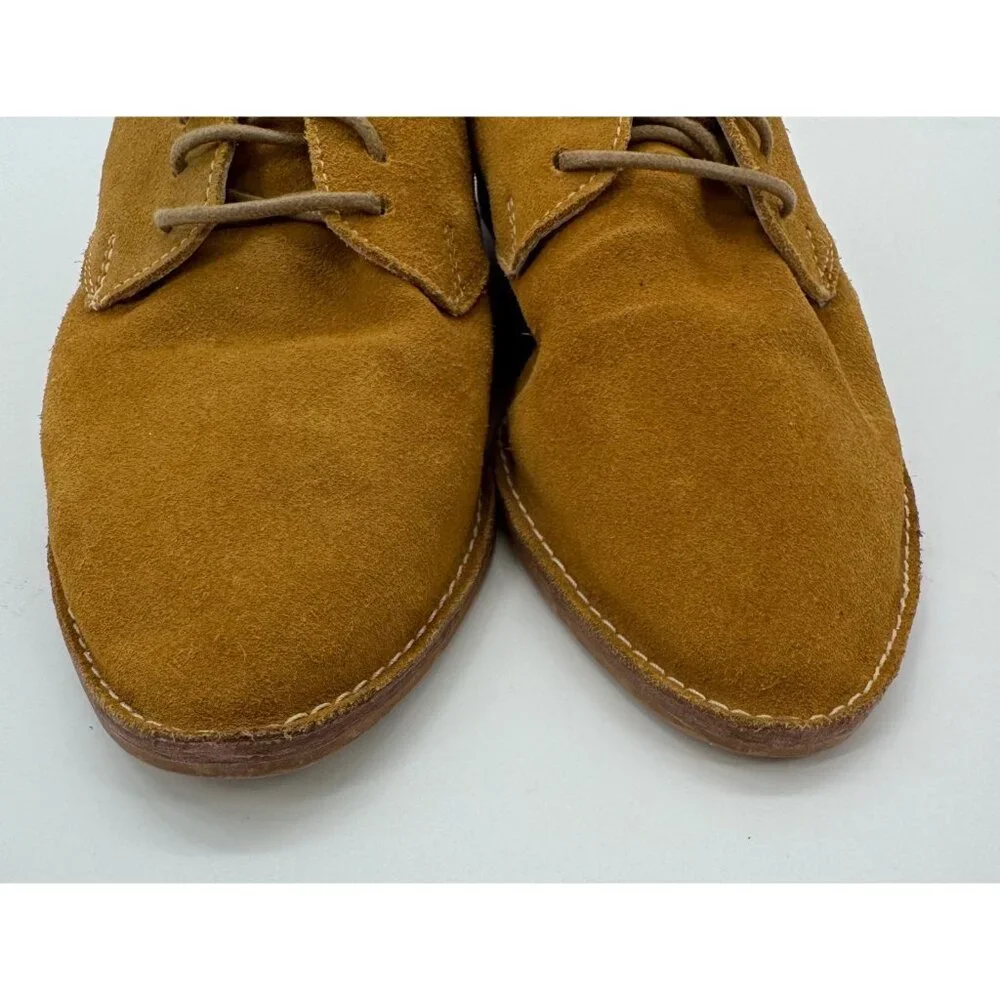 Kaanas Fiano Suede Lace up Oxford Dress Shoes Size 8